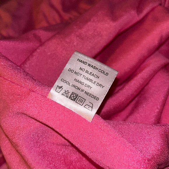 NWOT MORE TO COME x Revolve Janece Keyhole Jumpsuit in Pink size small (no belt) - Picture 7 of 11